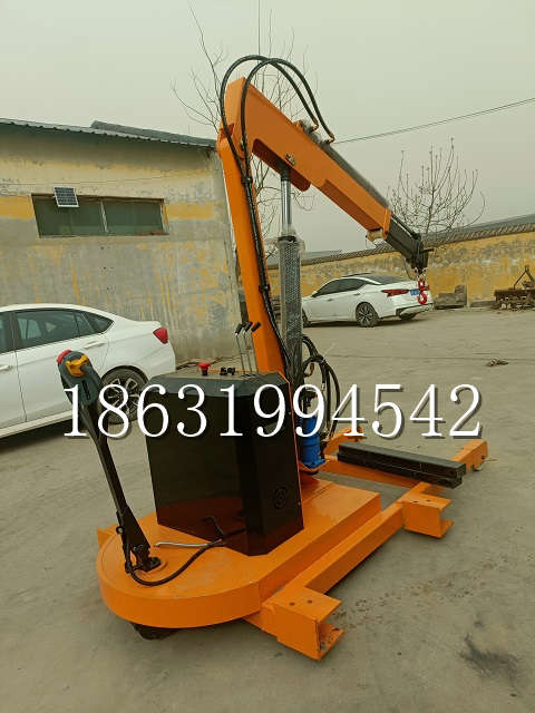 绵阳市自卸车厢随车吊 自制轮式四不像起重机 四驱平板吊 5吨 贵盛